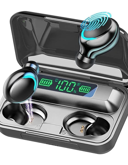 Load image into Gallery viewer, Bluetooth Earbuds,Wireless Bluetooth Earphones, Wireless Earbuds with 2200MAH Charging Case and Emergency Power Bank for Adult
