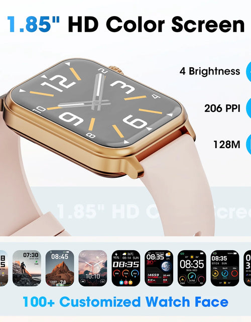 Load image into Gallery viewer, 46Mm Extra Large Battery Smartwatch, (Answer Make Calls/Standby Time 60 Days/120+ Sport Mode)Fits for Android and Iphone Devices,Perfect Gift (Pink)
