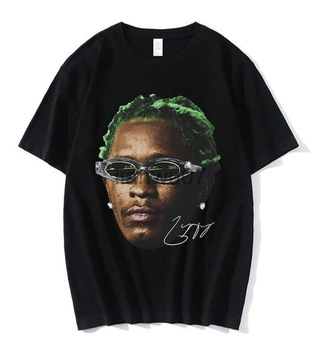 Mens T-Shirts Rapper Young Thug Graphic T Shirt Men Women Fashion Hip Hop Street Style Tshirt Summer Casual Short Sleeve Tee Shirt Oversized J230705