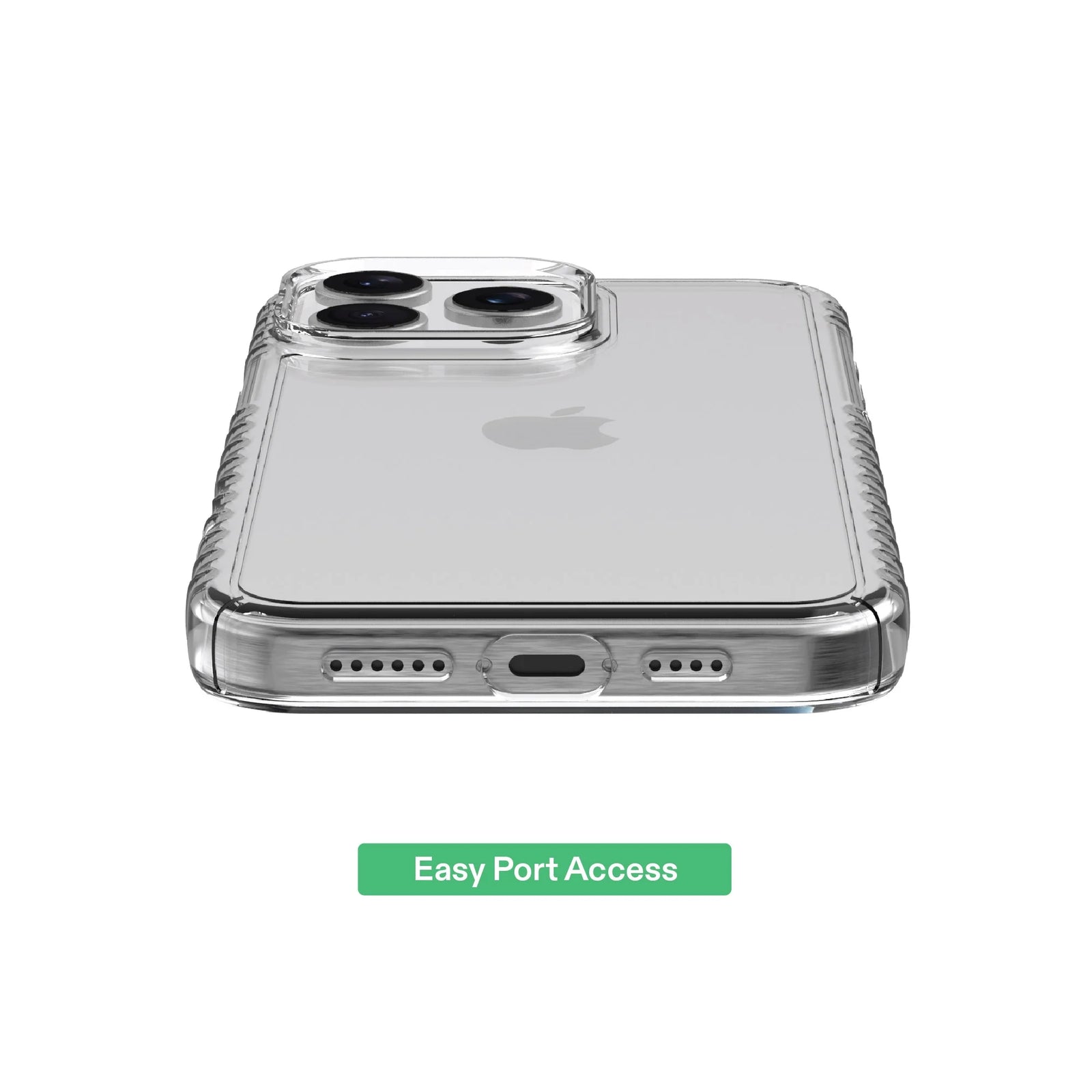 Protective Gel Phone Case for Iphone 16 Pro Max - Clear