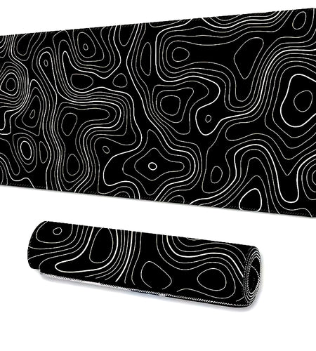 1PC Large Mouse Pads for Desk, Gaming Mouse Pad, Mouse Pad with Stitched Edges and Non-Slip Rubber Base, Extended Mouse Pad