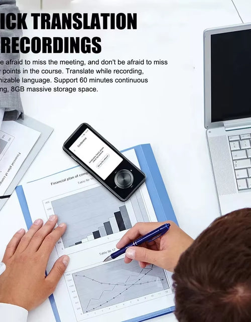 Load image into Gallery viewer, M9 Language Translator Device 107 National Languages Intelligent Translator Real-Time Voice, Recording, Text Translation Device
