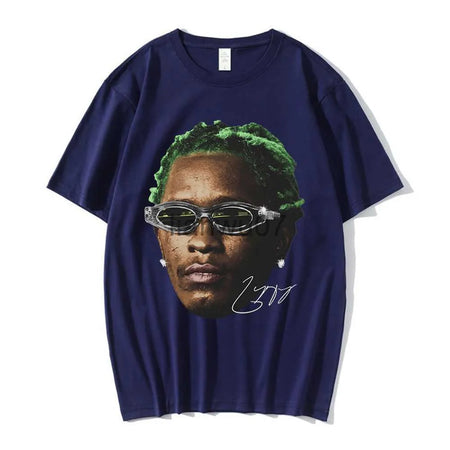 Mens T-Shirts Rapper Young Thug Graphic T Shirt Men Women Fashion Hip Hop Street Style Tshirt Summer Casual Short Sleeve Tee Shirt Oversized J230705