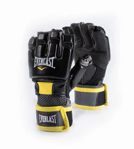 Kickboxing Gloves for Men & Women, L/XL, 5Oz – Black Heavy Bag & MMA Training