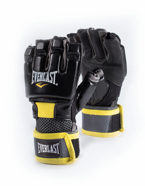 Load image into Gallery viewer, Kickboxing Gloves for Men &amp; Women, L/XL, 5Oz – Black Heavy Bag &amp; MMA Training
