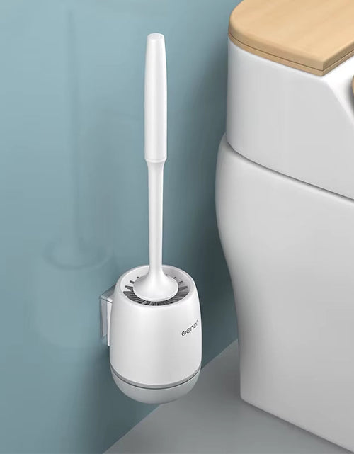 Load image into Gallery viewer, -Silicone Toilet Brush Cleaner Brush Wall Floor Bathtubs and Accessories Cleaning Tools Cleanliness Bathroom Accessories
