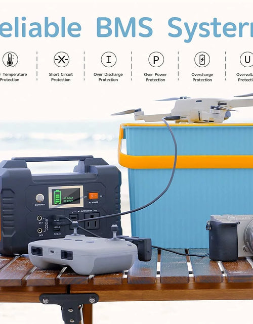 Load image into Gallery viewer, 200W Portable Power Station, 40800Mah Solar Generator, Portable Generator for Camping Travel Emergency
